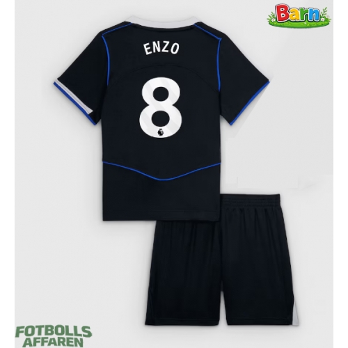 Chelsea Enzo Fernandez #8 Tredjeställ Barn 2025-26 Kortärmad (+ Korta byxor)